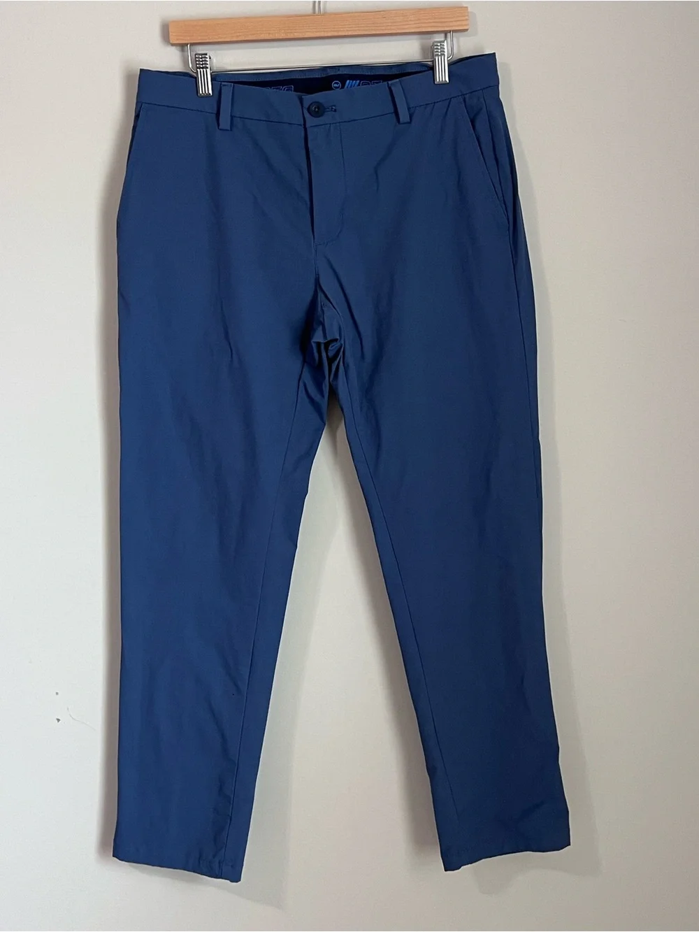 Vineyard Vines OTG On the Go Pant Mens 33x30 Blue Performance Golf Straight